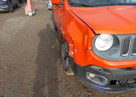 2015 Jeep Renegade Latitude из США, поврежденный, VIN ZACCJABT0FPB51172